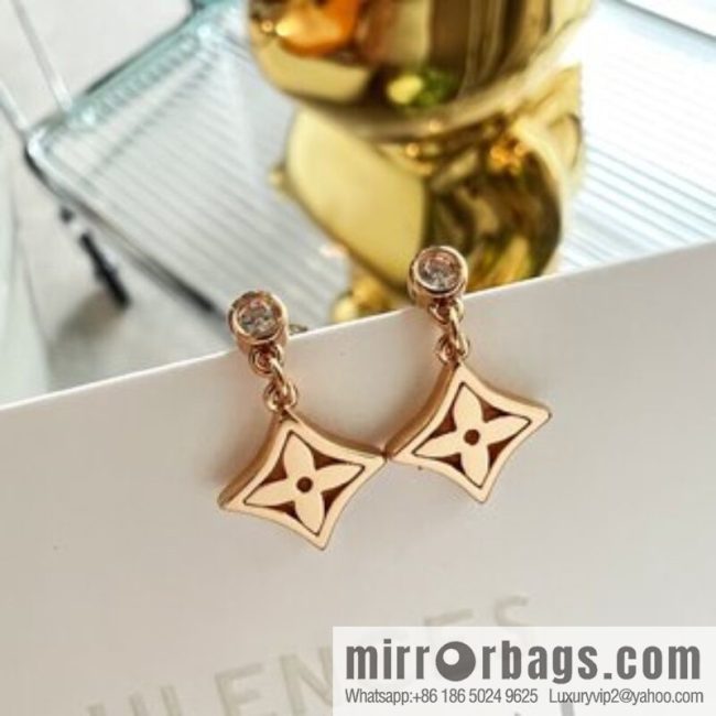 Louis Vuitton LV stud earrings - Image 3