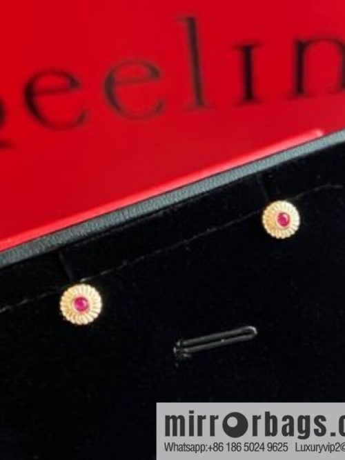 Qeelin, ruby stud earrings