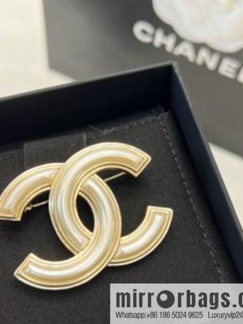 New ☑️ CHANEL Chanel double c acrylic brooch