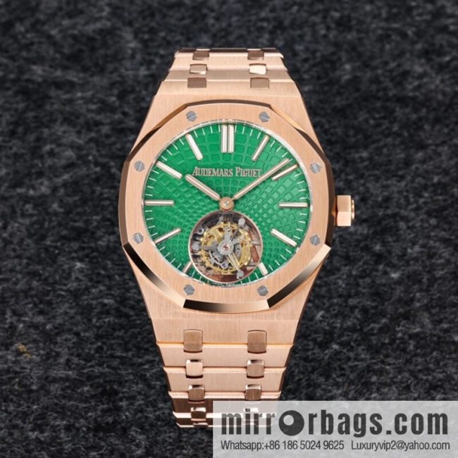 The R8 factory recently released the new 2022 Audemars Piguet Royal Oak \"Self-winding Tourbillon Watch\" model: 26530ST. OO.1220ST.01 - Image 2