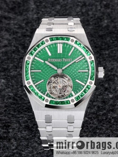 The R8 factory recently released the new 2022 Audemars Piguet Royal Oak \"Self-winding Tourbillon Watch\" model: 26530ST. OO.1220ST.01