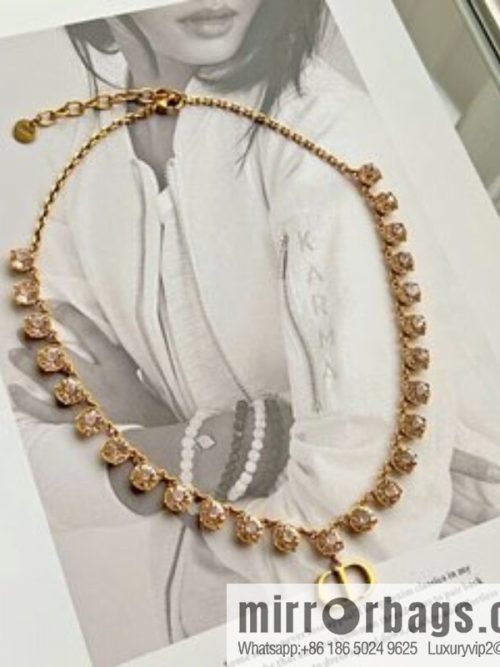 New ☑️ DIOR Dior CD necklace