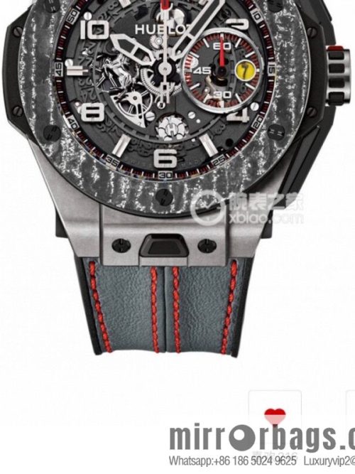 HBF FACTORY HUBLOT Hublot BlG BANG Series 401.OQ.0123.VR Carbon Fiber Bezel