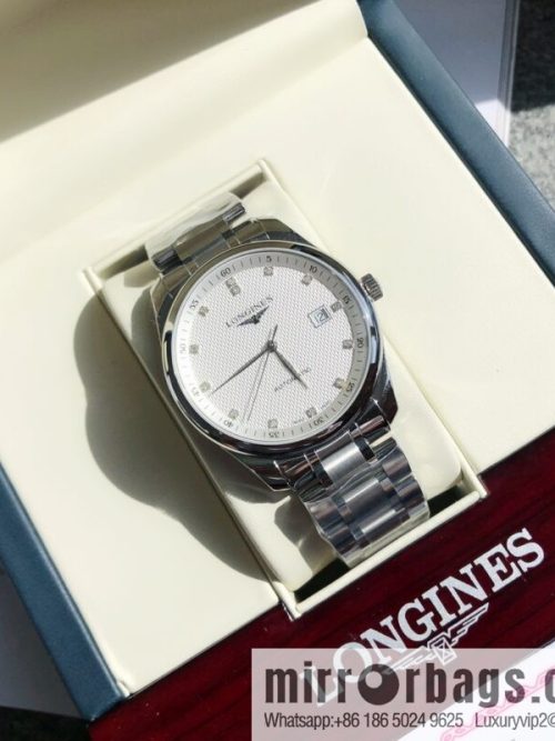 Top cattle! Longines \"Famous Craftsman Real Diamond\" original Swiss automatic mechanical movement