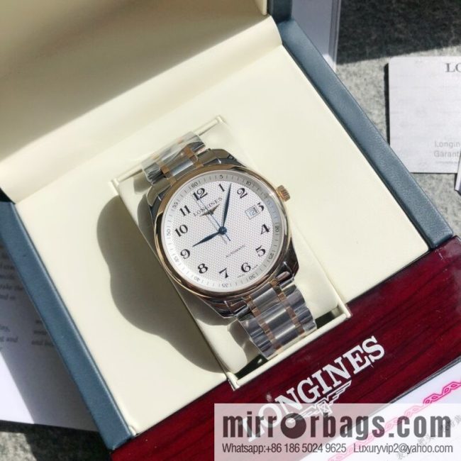 Top goods! Longines \"Famous Craftsman Series\" original Swiss automatic mechanical movement watch