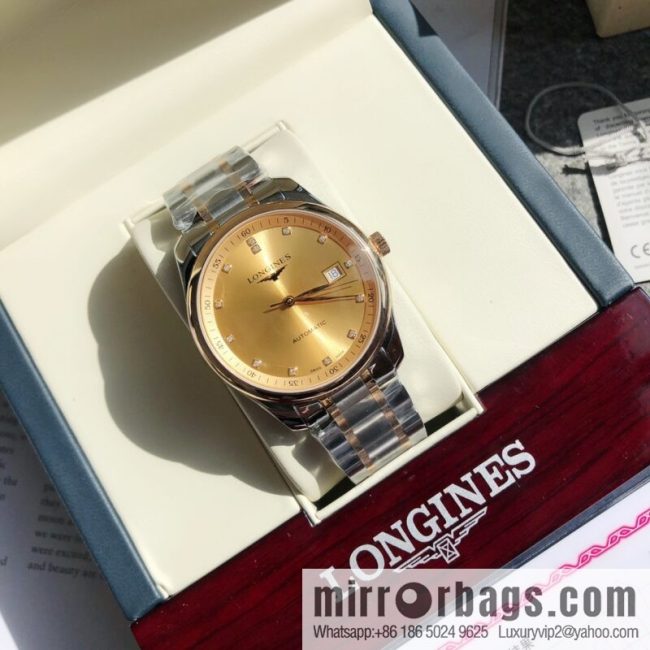 Top cattle! Longines \"Famous Craftsman Real Diamond\" original Swiss automatic mechanical movement - Image 6