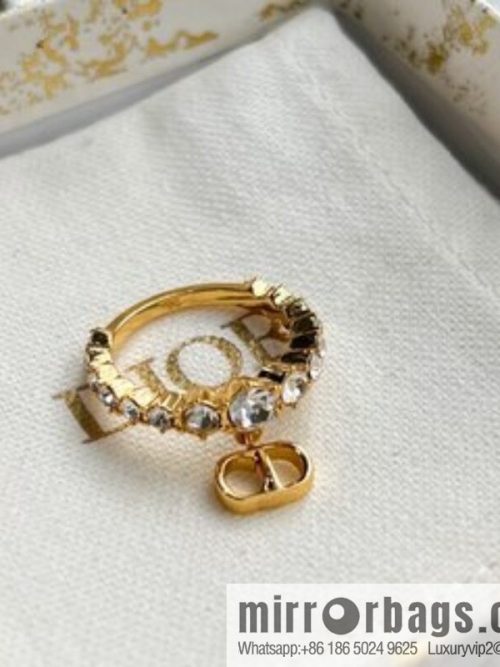 New ☑️ DIOR full diamond CD ring