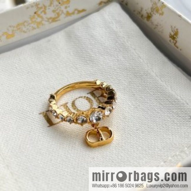 New ☑️ DIOR full diamond CD ring