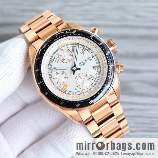 Longines LONGINES 🎮 AF1 classic replica series men\'s watch sports series L3.636.4.60 1⃣ movement adopts 7750 automatic chronograph mechanical movement - Image 3