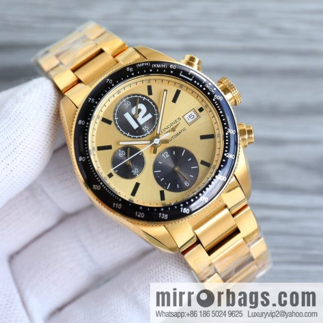Longines LONGINES 🎮 AF1 classic replica series men\'s watch sports series L3.636.4.60 1⃣ movement adopts 7750 automatic chronograph mechanical movement - Image 4