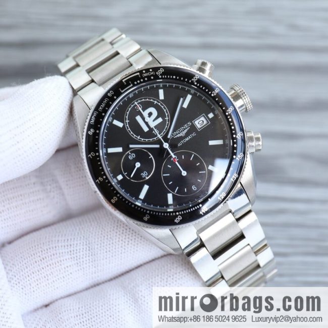 Longines LONGINES 🎮 AF1 classic replica series men\'s watch sports series L3.636.4.60 1⃣ movement adopts 7750 automatic chronograph mechanical movement - Image 6