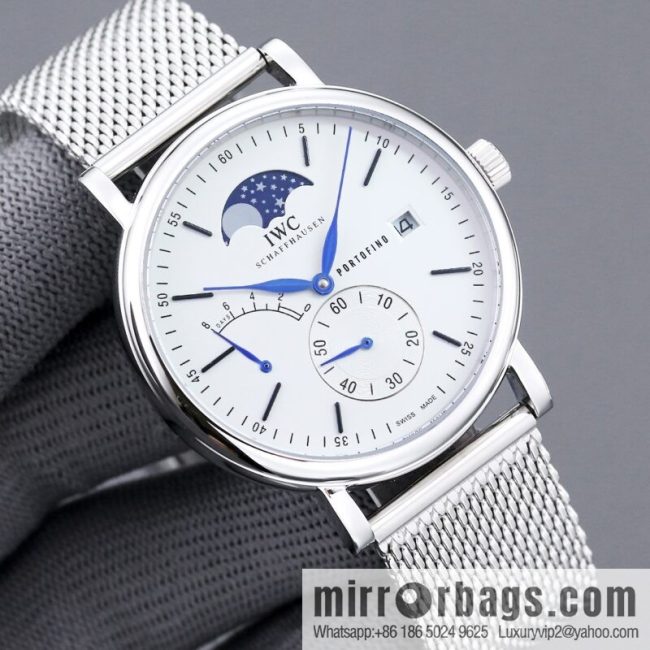 IWC kinetic energy moon phase expert\'s new Portofino series IW516409 transparent watch - Image 5