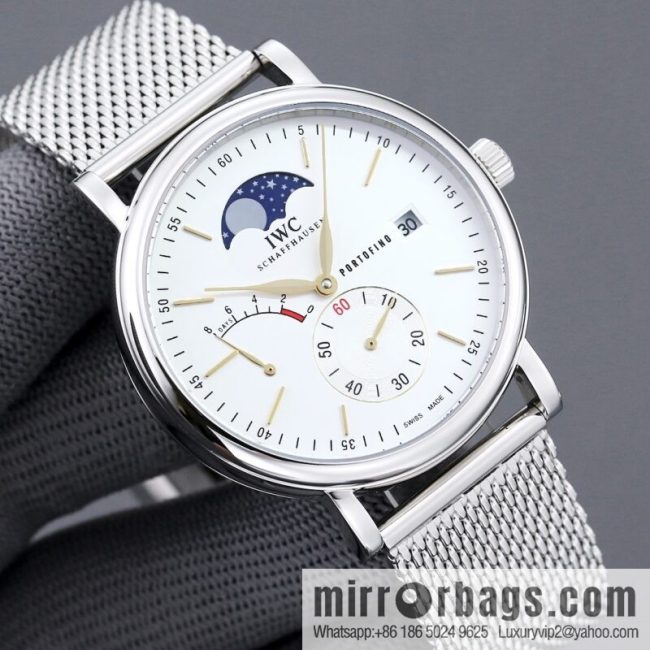 IWC kinetic energy moon phase expert\'s new Portofino series IW516409 transparent watch - Image 6