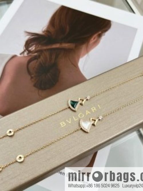 BVLGARI Bulgari DIVAS \'DREAM malachite white fritillary bracelet