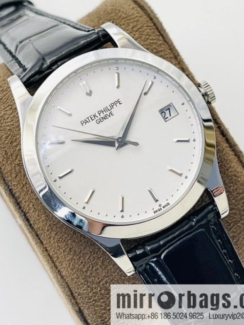 Patek Philippe Classic Watch Series - 5296-001. Platinum V4 Upgraded 324 Movement Watch