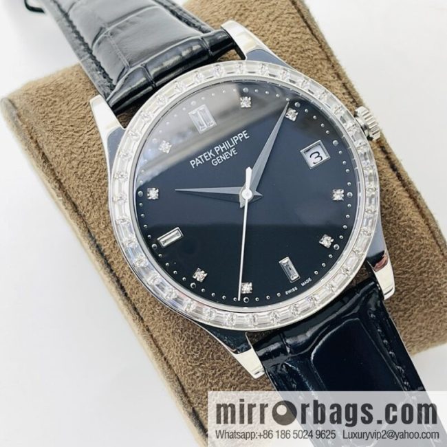 Patek Philippe Classic Watch Series - 5296-001. Platinum V4 Upgraded 324 Movement Watch - Image 3