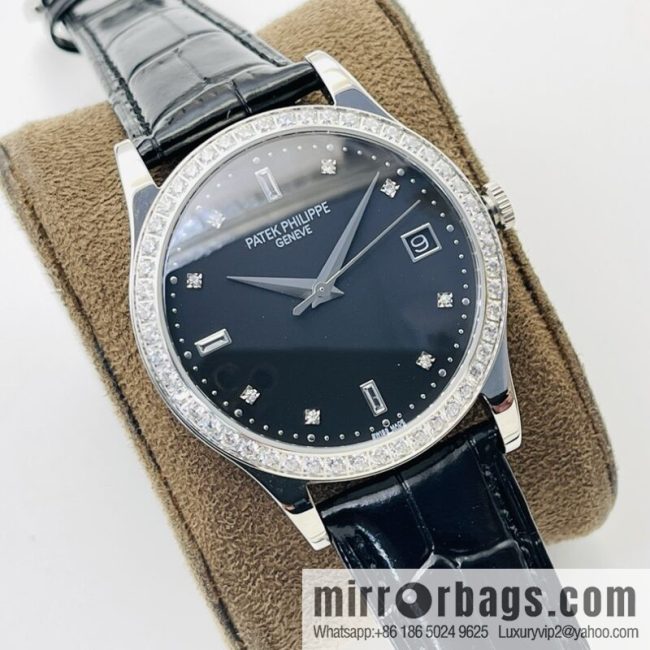 Patek Philippe Classic Watch Series - 5296-001. Platinum V4 Upgraded 324 Movement Watch - Image 4