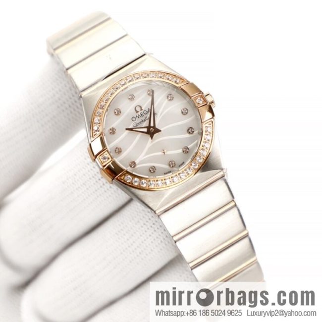 TW factory, Omega OMEGA women\'s constellation series 🎮 DG1 size 27mm quartz watch - Image 2