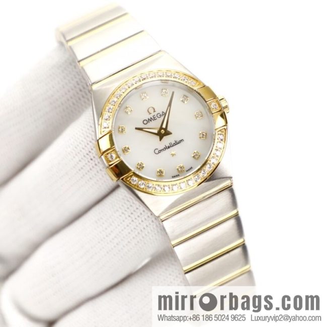 TW factory, Omega OMEGA women\'s constellation series 🎮 DG1 size 27mm quartz watch - Image 2