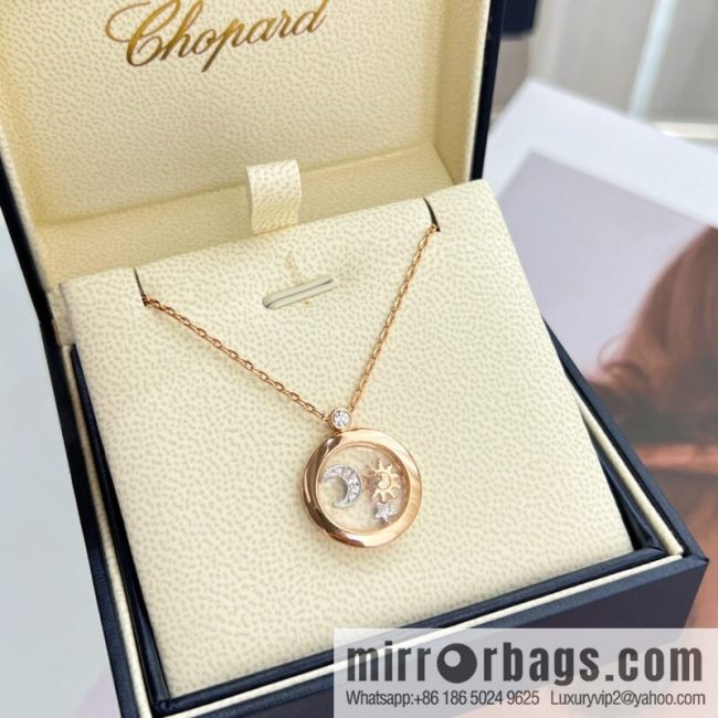 Chopard HAPPY SUN MOON AND STARS sun moon star necklace - Image 3