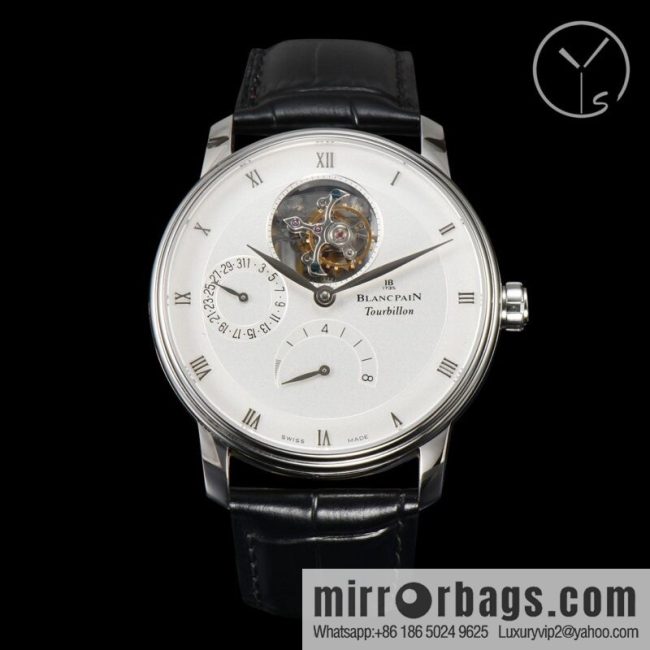 YS Yongshi Blancpain V3 Upgraded Classic Series 6025-1542-55 🎮 True Tourbillon Men\'s Watch - Image 2
