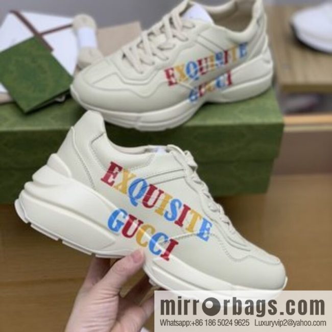 Gucci Gucci new G home Vintage dad shoes casual sneakers