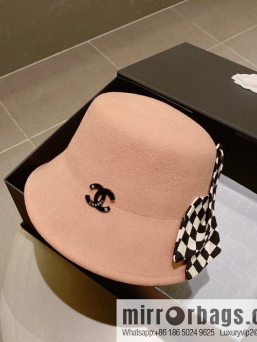 Chanel 2022 autumn and winter new wool basin hat
