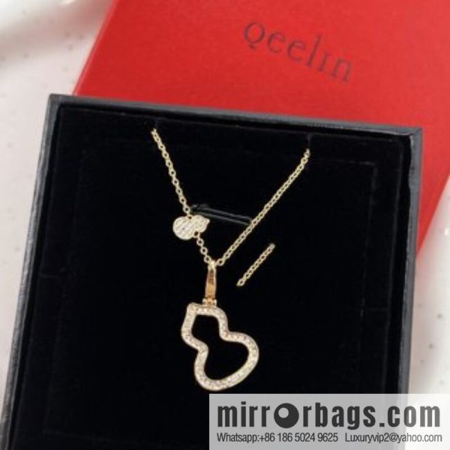 Qeelin, full diamond gourd necklace - Image 2