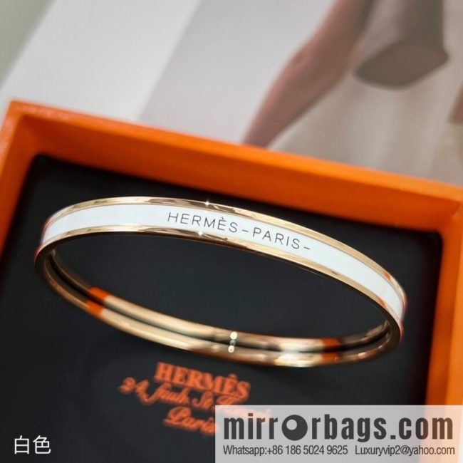 HERMES Hermès UNI BANGLE round ring bracelet bracelet - Image 2