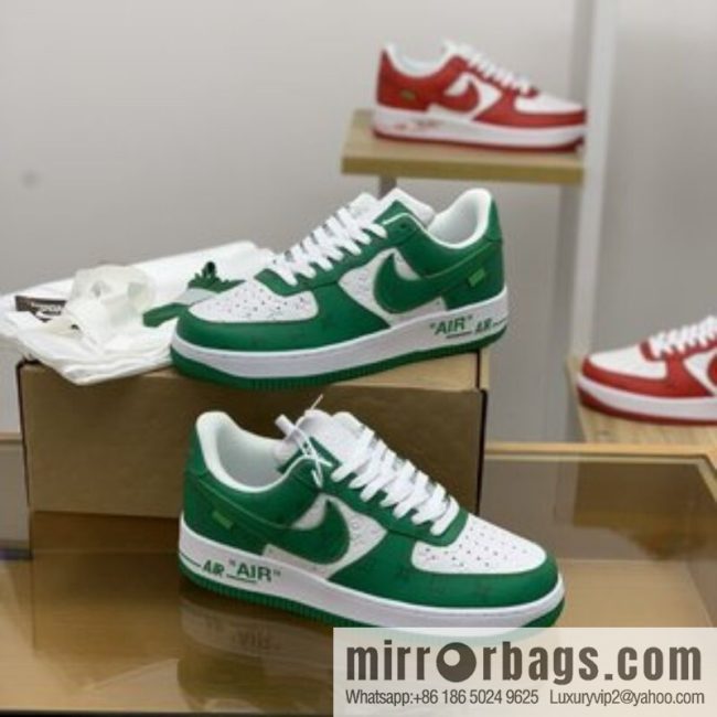 LV Louis Vuitton, classic Monogram and Damier element patchwork A JL sneakers