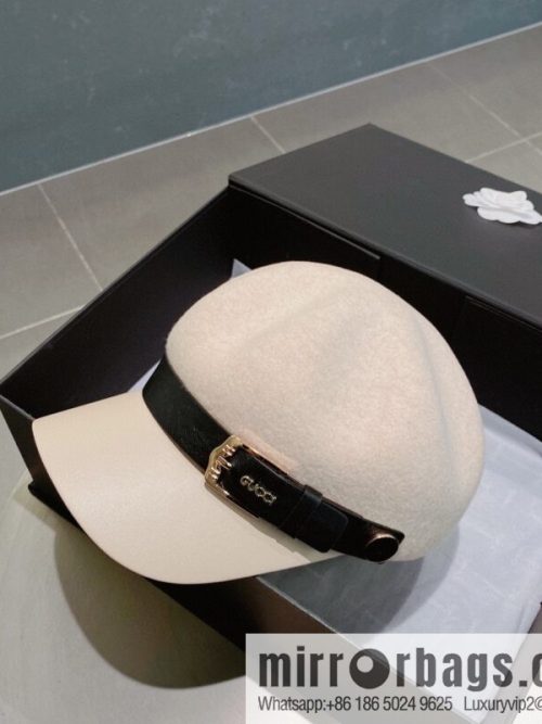 GUCCI Gucci 2022 autumn and winter new woolen star cap