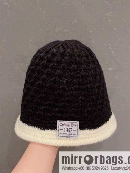 Dior 2022 autumn and winter new wool bucket hat