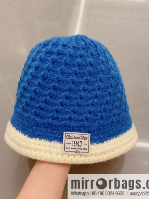 Dior 2022 autumn and winter new wool bucket hat