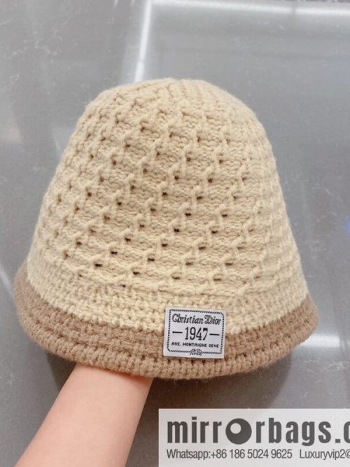 Dior 2022 autumn and winter new wool bucket hat