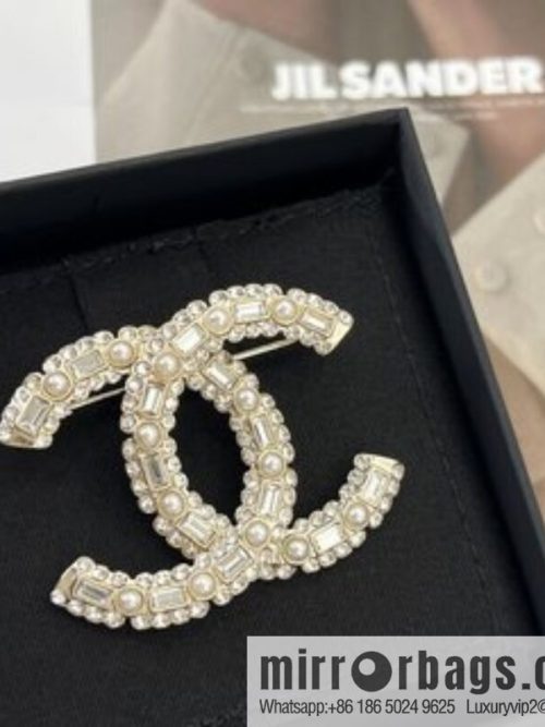 New ☑️ Chanel double c full diamond brooch