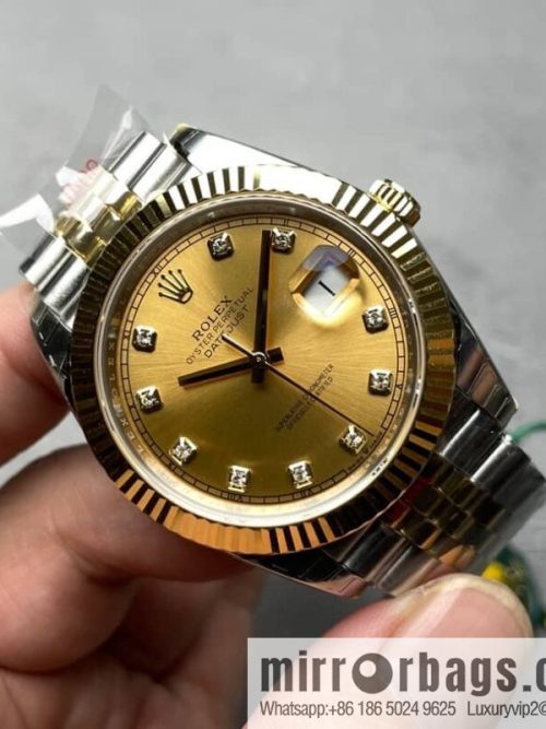 GS does not forget its original intention and adheres to quality. After repeated tempering, it has created the iconic log series watch of Rolex 41MM
