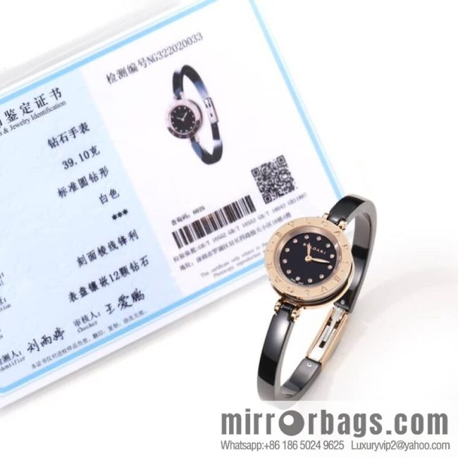Bulgari, real diamond model 🎮 TS1 surface inlaid with 12 Vs0.9 real diamond watch