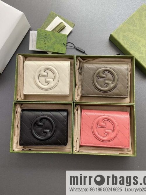 GUCCI G Blondie series card holder 760317