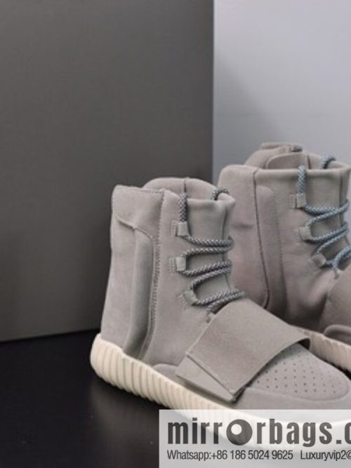 A05C7 Top Pure Original Yeezy 750 Boost \"B35309\" First Generation Gray Unisex Same High-Top