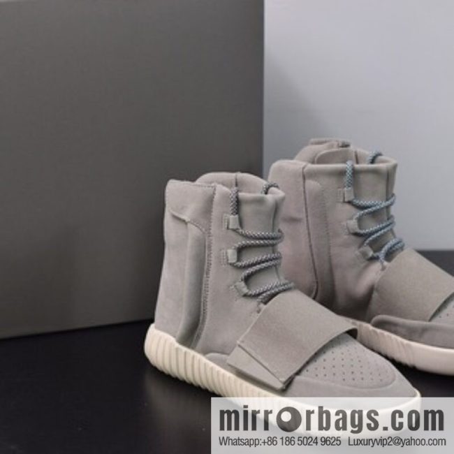 A05C7 Top Pure Original Yeezy 750 Boost \"B35309\" First Generation Gray Unisex Same High-Top