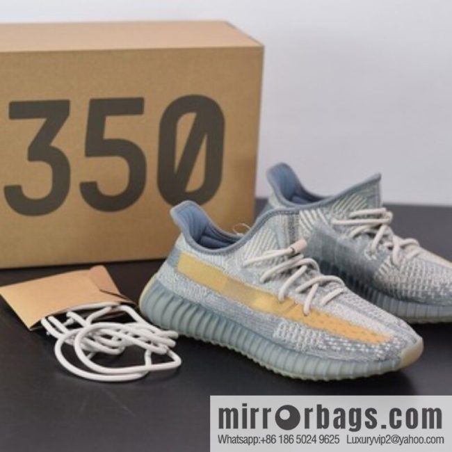 Yeezy Boost 350V2 gray blue, Smurf lsrafil coconut sports running shoes, official item number: FZ5421
