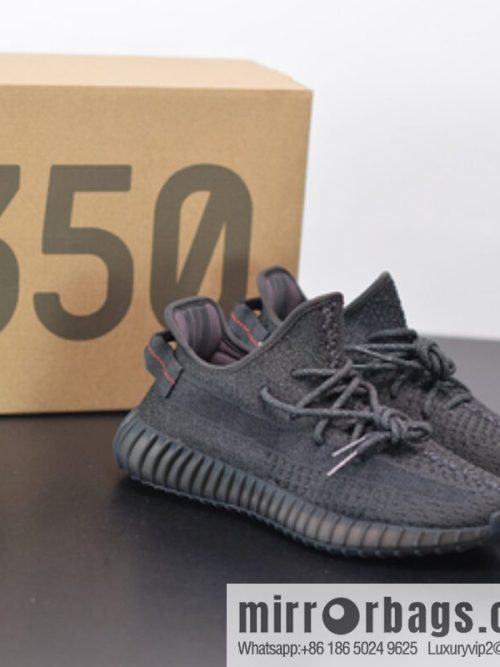 Yeezy Boost 350V2 black gypsy coconut sports running shoes, official item number: FU9007