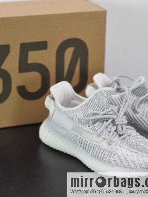 Yeezy Boost 350 V2 \"Static\" White Angel Coconut Sports Shoes, item number EF2905