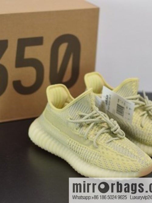 Yeezy Boost 350V2 dirty yellow angel coconut sports shoes, item number FV3250