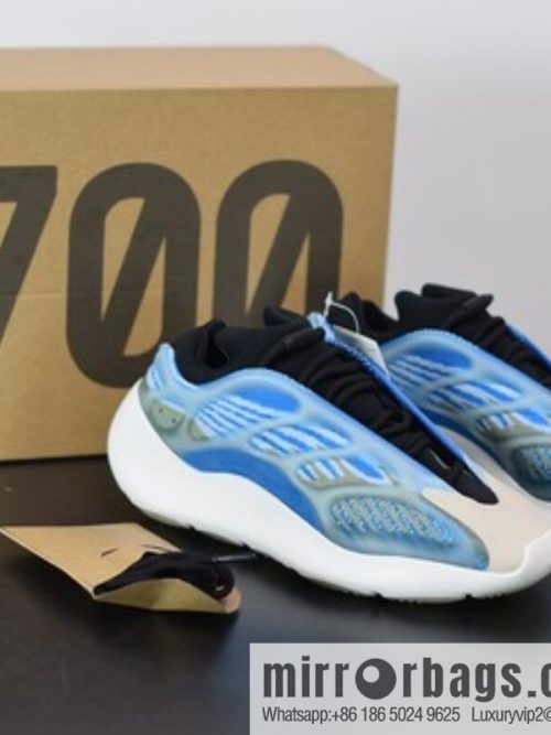 Top Pure Original Yeezy 700v3 \"Azareth\" Aurora Vintage Daddy Shoes G54850