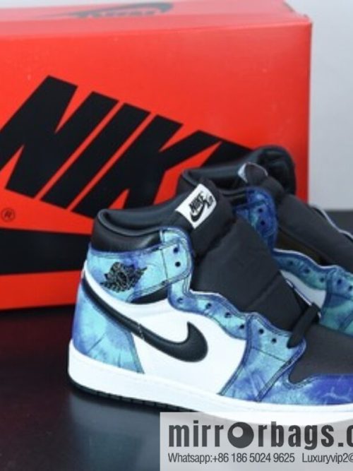 Air Jordan 1 \"Tie-Dye\" AJ1 Joe 1 tie-dye high-top sports basketball shoes, item number: CD0461-100