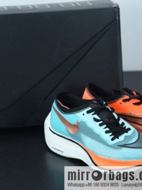 Nk Zoom X Vaporfly Next% Marathon, translucent, mesh, blue and orange mandarin duck sneakers SKU: CD4553-300