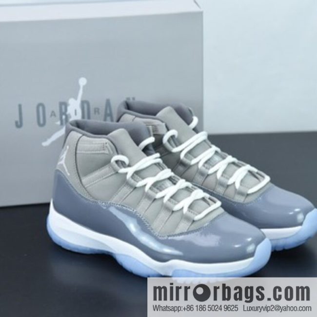 NK Air Jordan 11 AJ11 \"Cool Grey\" Cool Grey, Gray, High Top Basketball Shoes, Item Number: CT8012-005
