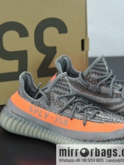 Yeezy Boost 350V2 Coconut 350 Series, Grey Orange/Reef Lime, Gypsy, Coconut Sports Shoes, Item Number: GW1229