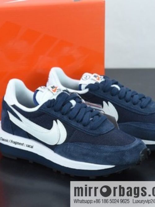 T00C5 Nk LDVWaffle x Sacai x Fujiwara Hiroshi three-way joint sports running shoes, item number: DH2684-400